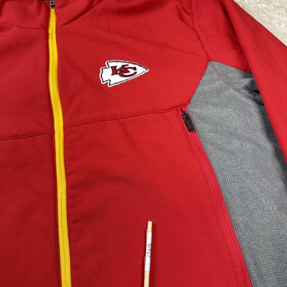 Kansas City Chiefs Jacket Mens XL Red NFL Football Zip G-III Street Sportswear - Picture 9 of 16